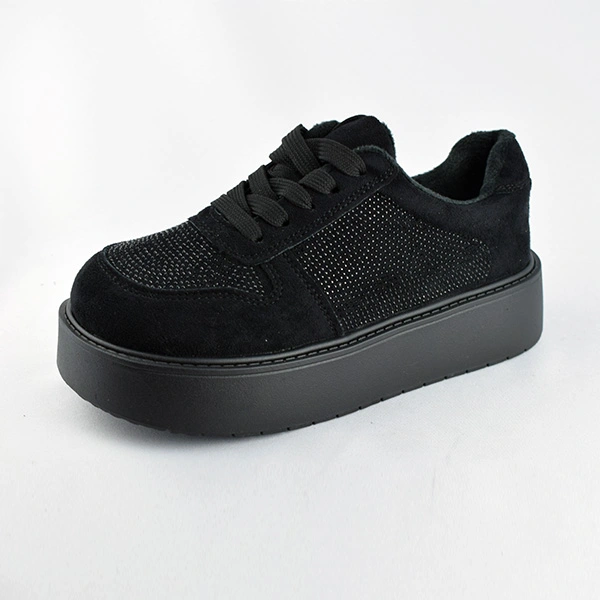 Basket sneakers pour femme 247-5 noir ................ 